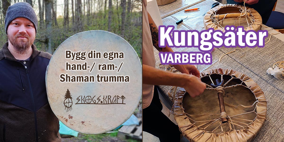bygg din egna hand ram shaman trumma - kungsäter varberg
