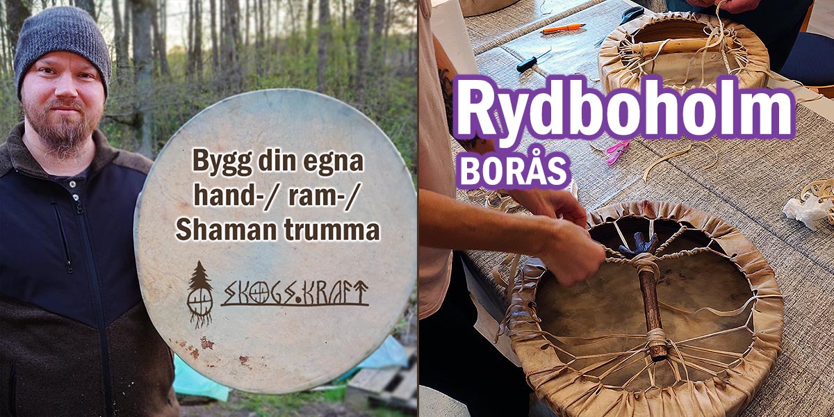 bygg din egna hand ram shaman trumma - rydboholm